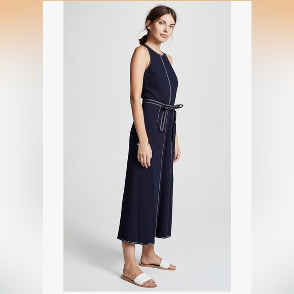 NWT! Mairead Split-leg Jumpsuit In Midnight Navy -Size 6 - Picture 6 of 12